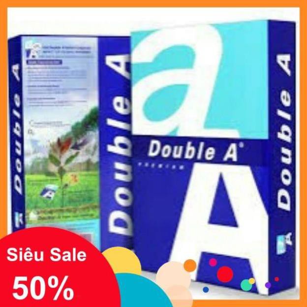 1 gam giấy A4 DOUBLE A định lượng 70g