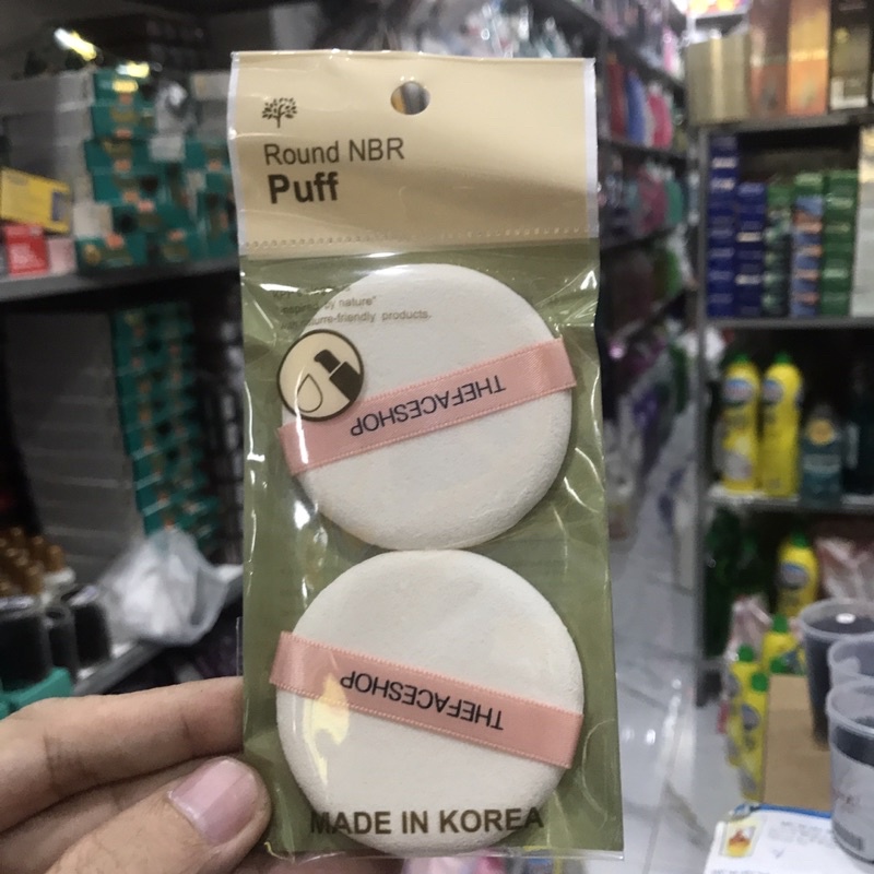 1 Set 2 Bông Phấn Trang Điểm Puff The Faceshop