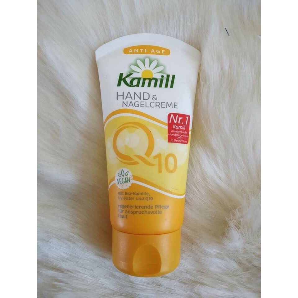Kem dưỡng tay Kamill Hand & Nail cream Anti-Age Q10 Chống Lão Hóa, 75 ml