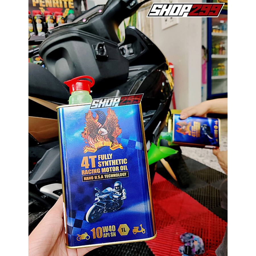 Nhớt POWER NANO PETROL T 10W40 SN  - 1L