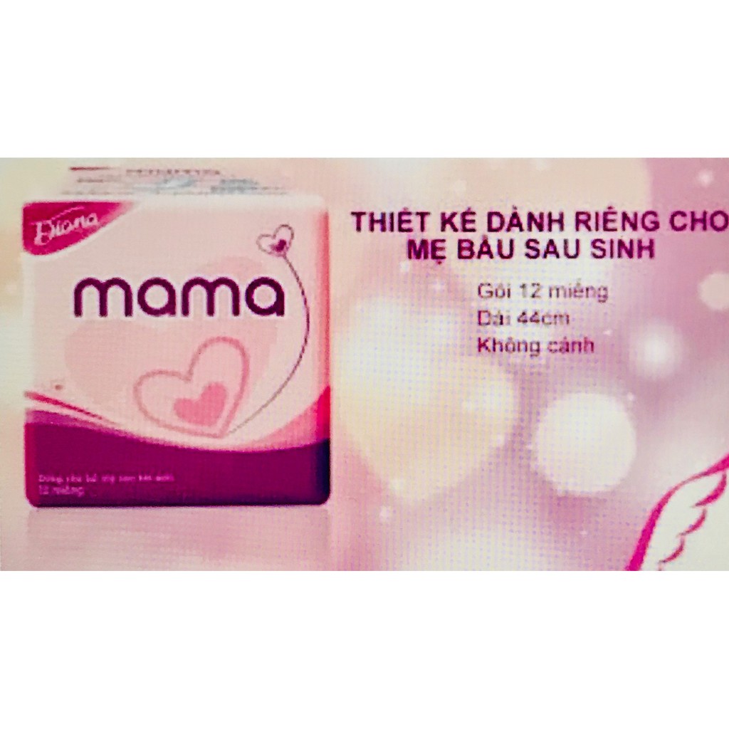 BĂNG VỆ SINH DIANA MAMA CHO MẸ SAU SINH