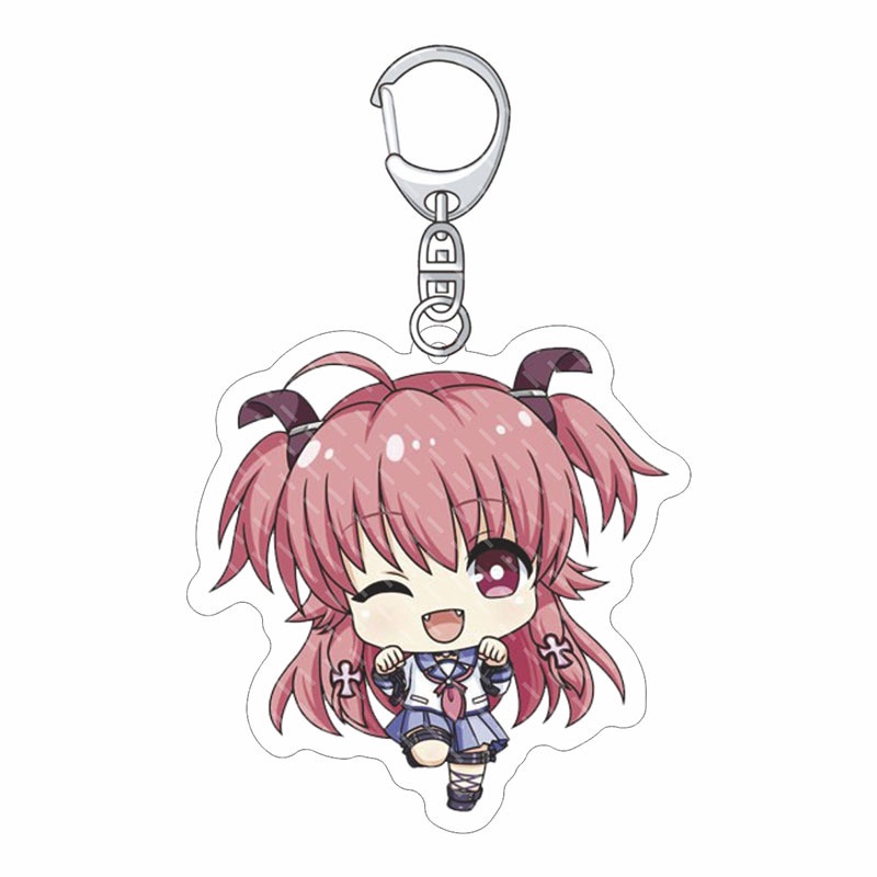 Móc khóa in hình nhân vật anime Charlotte Nao Tomori You Otosaka dễ thương bằng acrylic hai mặt