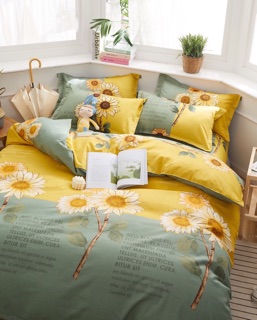 (Inbox BO CHUN)Bộ chăn ga POLY COTTON NHẬP KHẨU