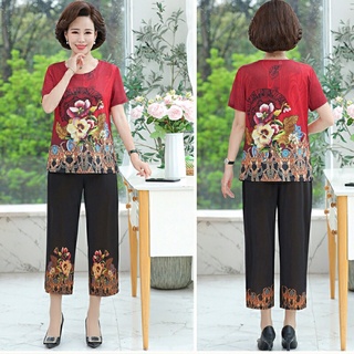 Bộ lụa trung niên cao cấp
