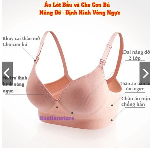 Xả hàng áo lót dành cho bà bầu lẻ size (Hàng new 100% chưa  qua sử dụng)