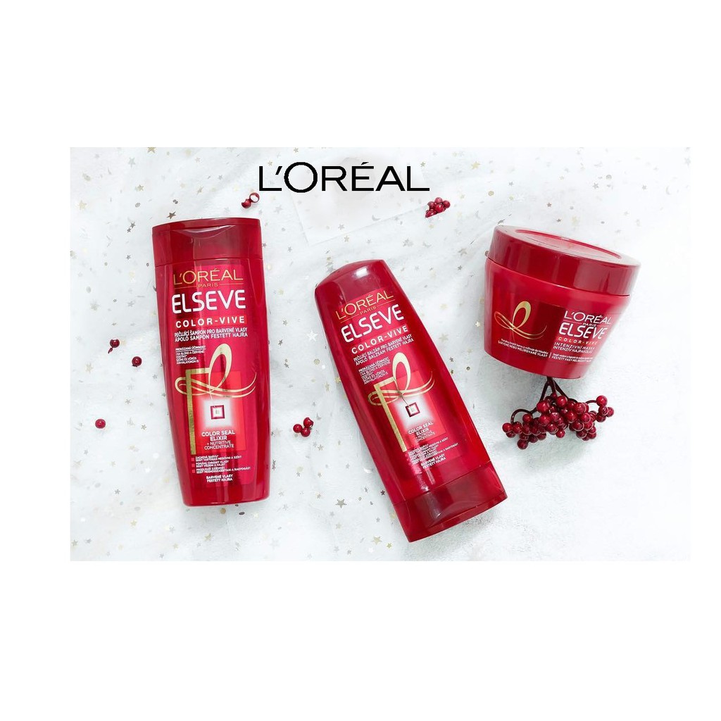 Dầu gội L'Oreal Paris ELSEVE COLOR PROTECT 7 WEEKS PROTECTING SHAMPOO Giữ màu tóc nhuộm 330 ml | BigBuy360 - bigbuy360.vn