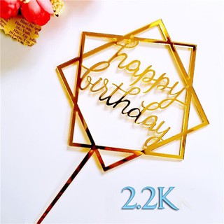 Combo 10 mica tráng gương hpbd vuông vàng