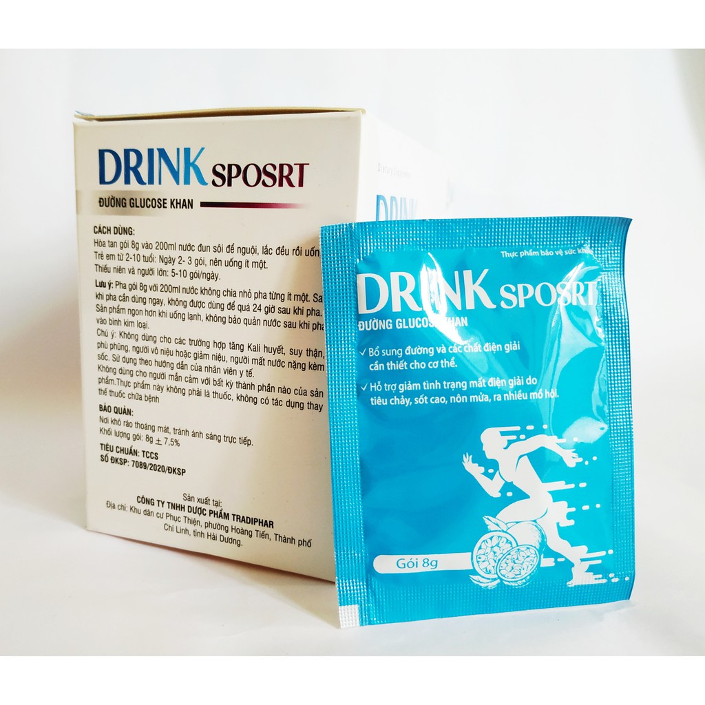 BỘT PHA NƯỚC UỐNG VÀ BÙ CHẤT ĐIỆN GIẢI ORESOL DRINK SPORTS VỊ CHANH LEO –  NGON HƠN KHI UỐNG LẠNH - GÓI 8GAM