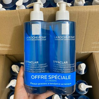 Sữa Rửa Mặt Dành Cho Da Dầu, Nhạy Cảm La Roche Posay Effaclar Purifying Foaming Gel For Oily Sensitive Skin