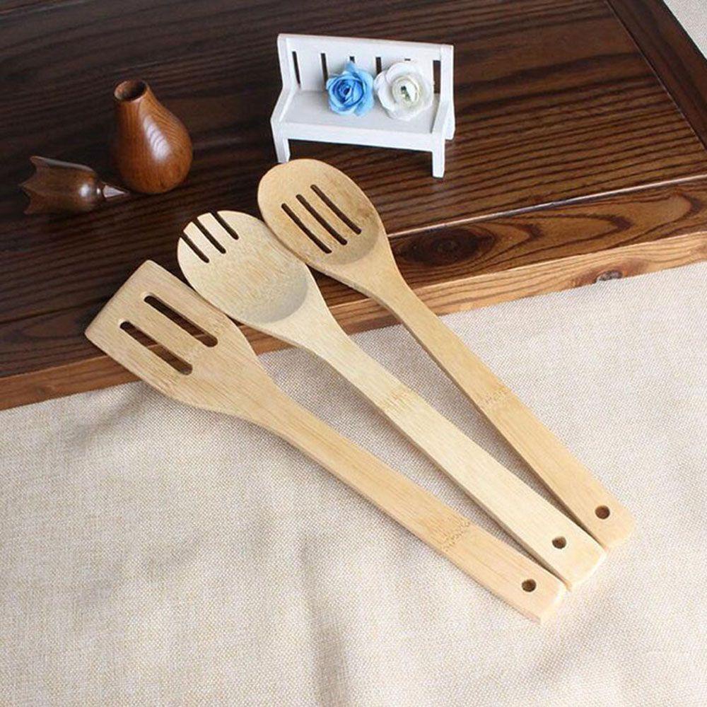 Xẻng Nấu Ăn Bằng Gỗ Tre Nhỏ Gọn Dành Cho Gia Đình / Dã Ngoại