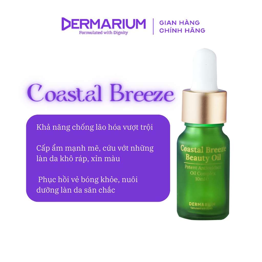 Dermarium Coastal Breeze - Dầu dưỡng chống lão hóa 10ml