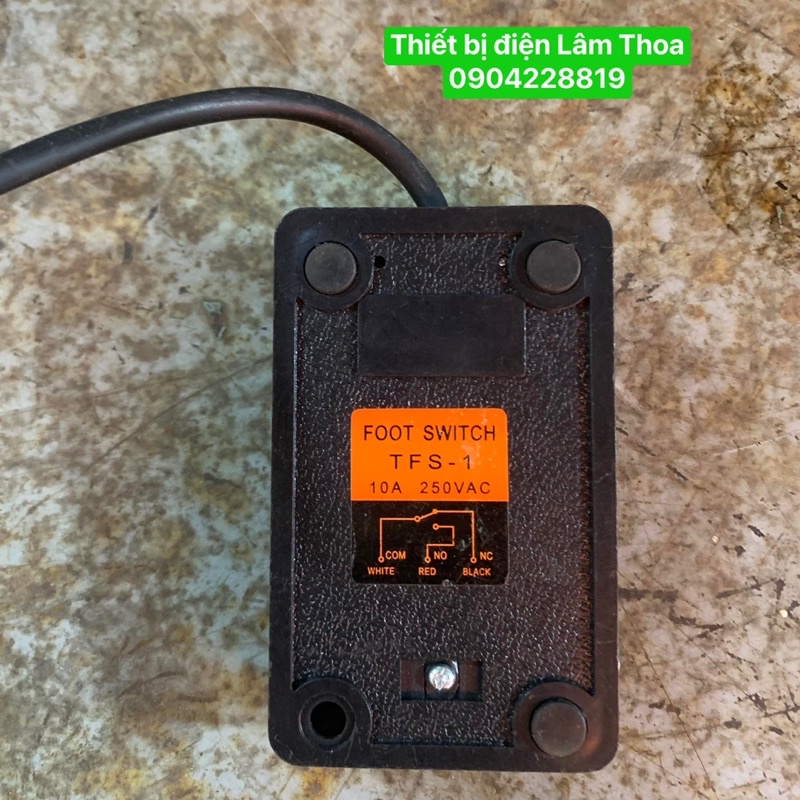 Công Tắc Bàn Đạp Chân, Công Tắc Máy May TFS-1 250VAC 10A