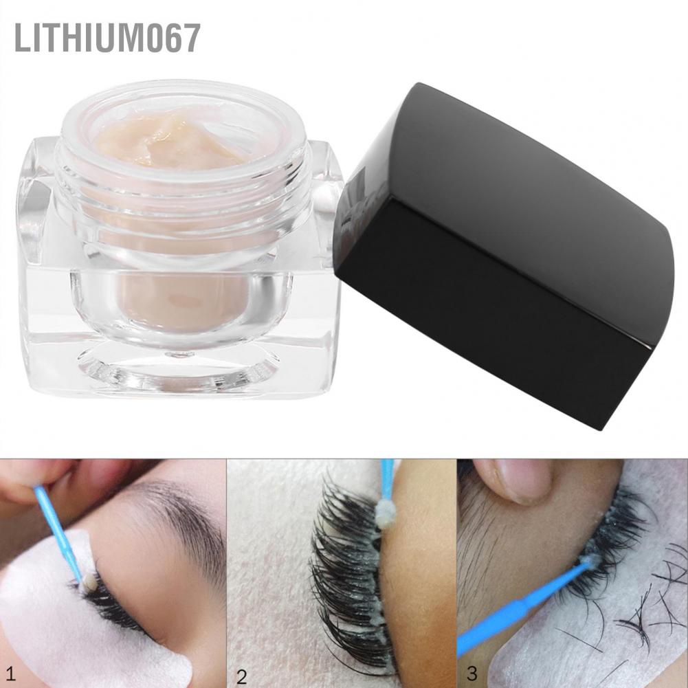 Lithium067 Lithium067 5g Chống kích ứng Ghép lông mi Mở rộng Lông Loại bỏ Keo dán Gel Kem