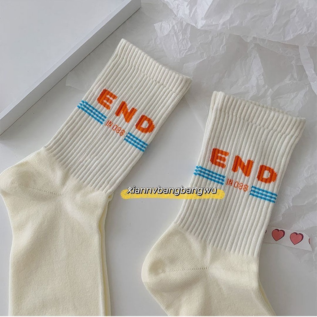 Vớ WAFNHA D525 vải cotton thoáng khí thoải mái dành cho nữ sinh