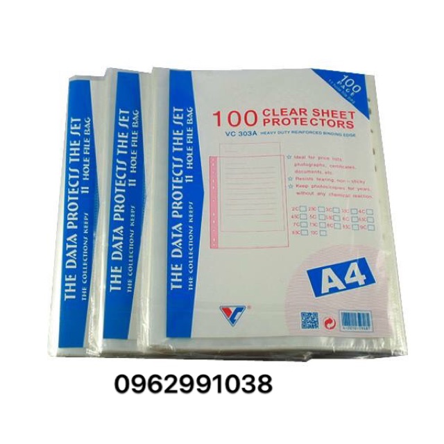 Bìa lá lỗ 400g