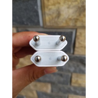 Bộ sạc dẹt chân tròn bóc máy Iphone X