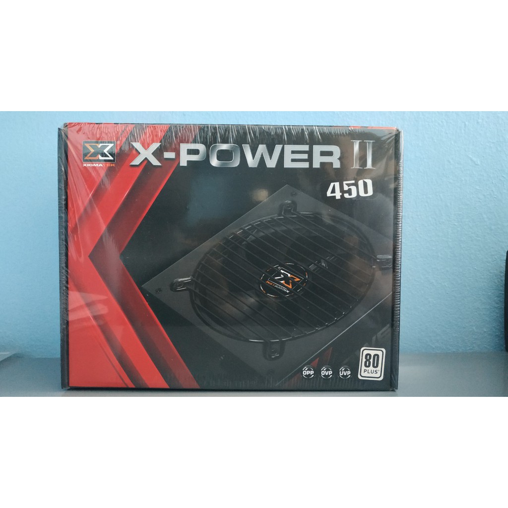 Nguồn XIGMATEK X-POWER II 450 (EN41954) - 80PLUS WHITE - New - BH 36T - Chính Hãng Mai Hoàng