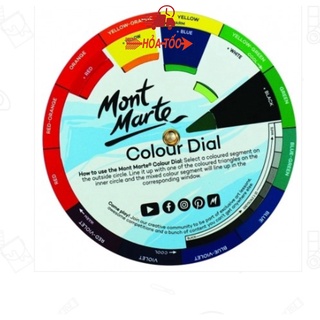 Vòng hướng dẫn pha màu Mini Mont Marte, Mont Marte Mini Colour Dial