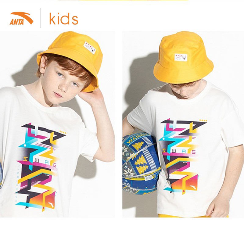 Áo phông bé trai Anta Kids sắc màu năng động 35921433-1