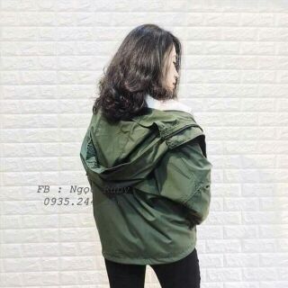 Xả lỗ Áo gió Jacket 2 lớp
