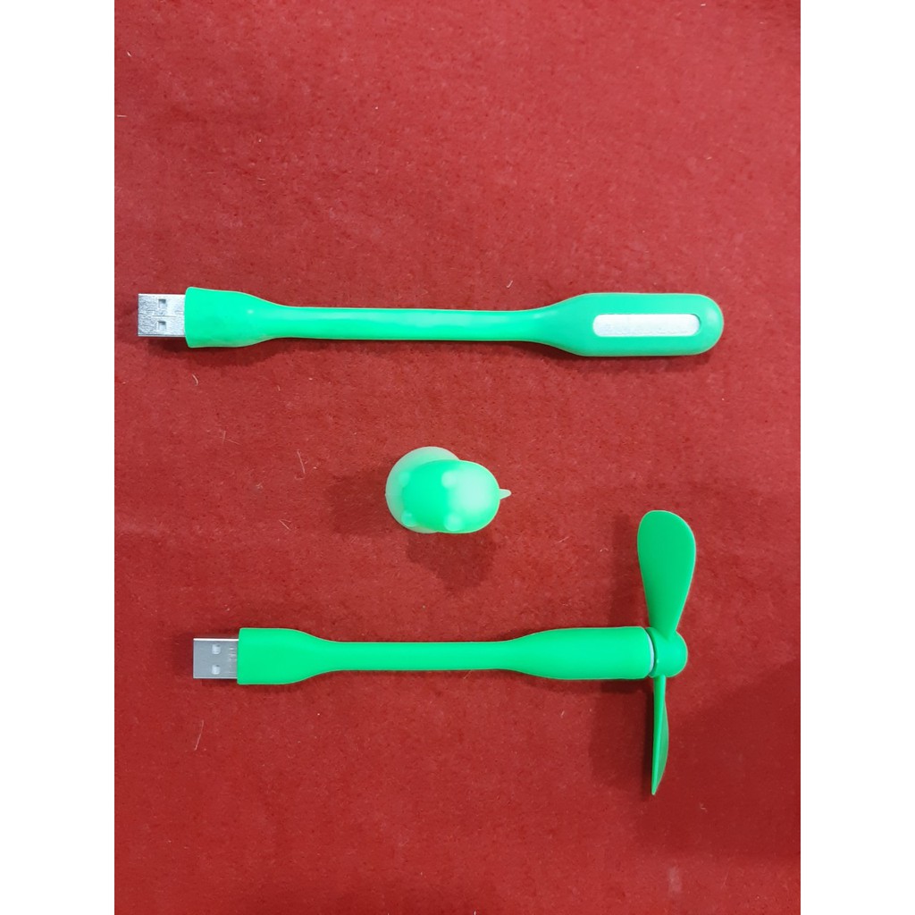 Combo quạt + đèn + chong chóng + giá đỡ điện thoại | BigBuy360 - bigbuy360.vn