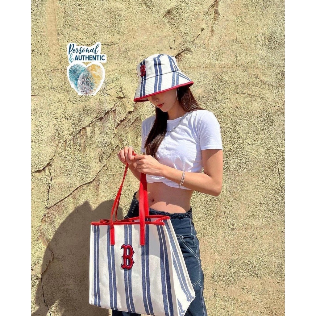 Túi tote MLB kèm ví nhỏ size 43 x 34 x 19cm màu mới hàng xuất dư