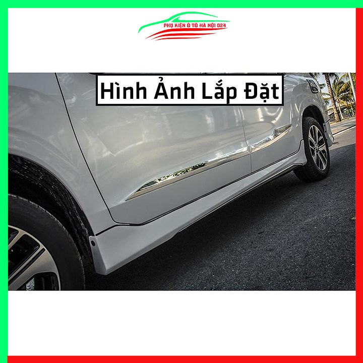 Bộ ốp nẹp sườn Xpander mạ crom trang trí làm đẹp xe