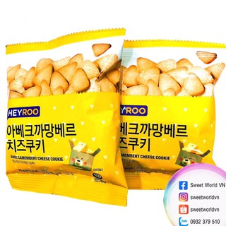 Bánh snack quy bơ phô mai Heyroo (70g) - Hàn Quốc