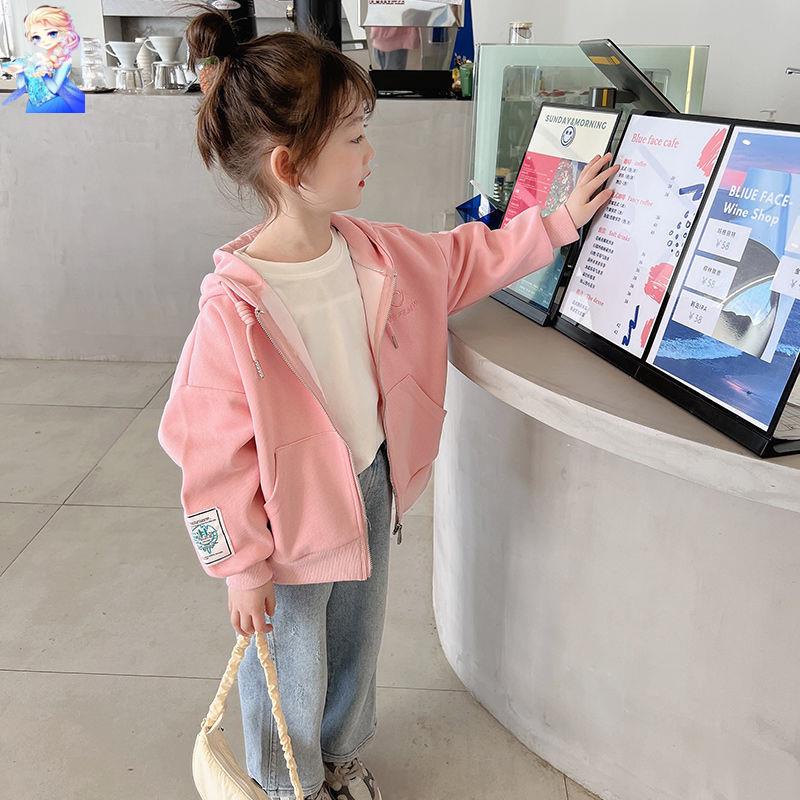 Áo Khoác Mỏng Thời Trang Xuân Thu Hàn Quốc Mới Dành Cho Bé Gái 2022