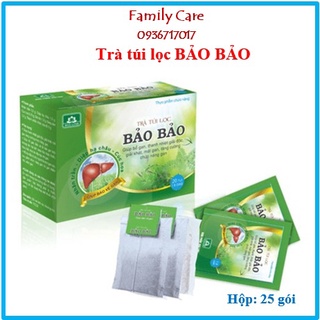 Trà Bảo Bảo túi lọc 25 gói Mát gan