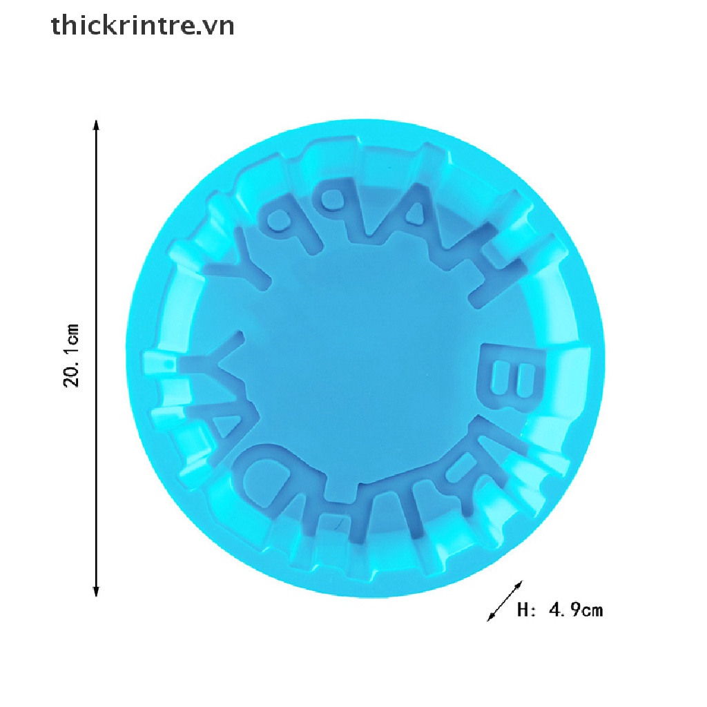 Khuôn Làm Bánh Mousse Hình Tròn Bằng Silicone DIY