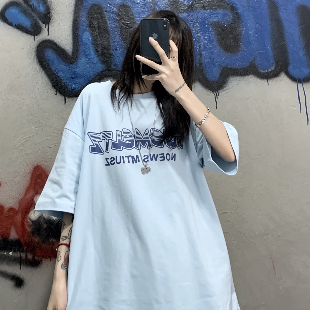 Áo thun tay lỡ unisex Yinxx, áo phông form rộng ATL906