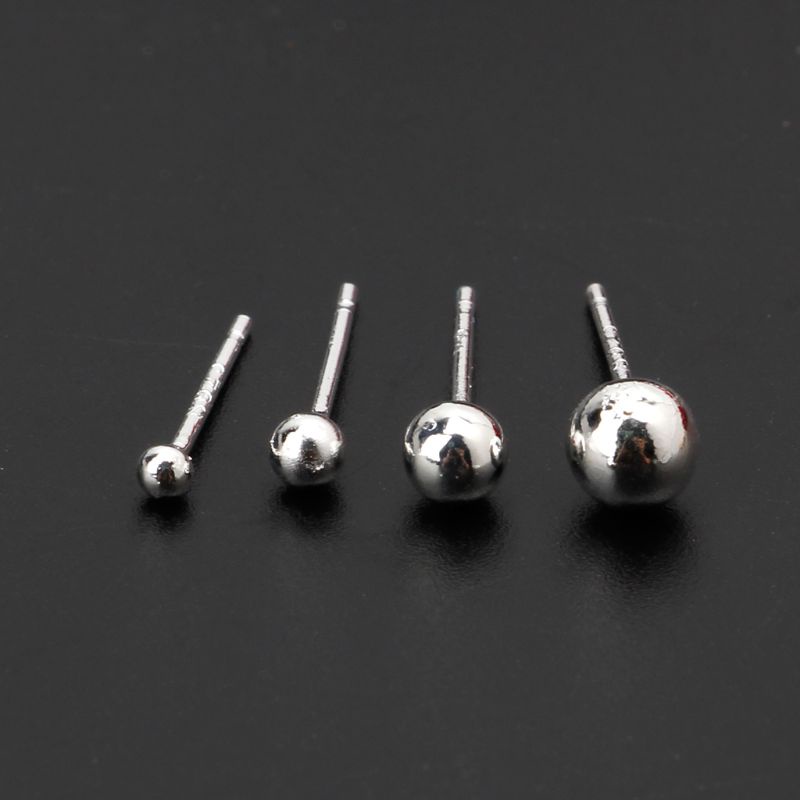 Set 10 Đôi Bông Tai Tròn Màu Sắc Thời Thượng