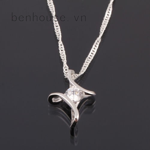 Sale Silver Jewelry Pendant Choker Necklace Chain Jewellery Xmas Decorating