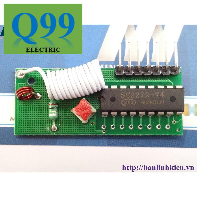 [Giá rẻ] [Q99] [Mô đun] Module Thu RF315 PT2272-T4 (Loại Cắm) Zin