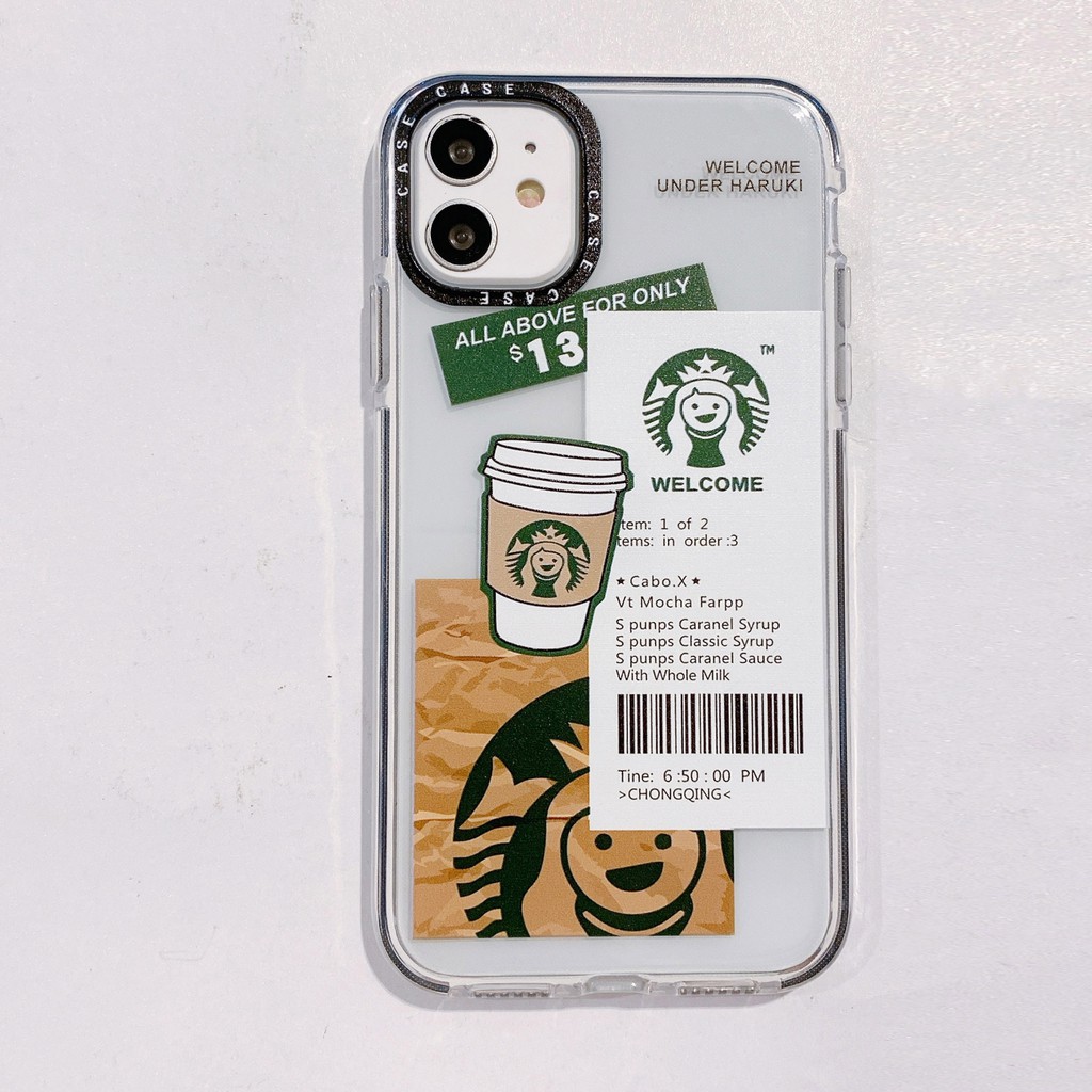 Ốp điện thoại in hình Starbucks iPhone 12/12mini/12pro/12pro max/11/11pro/11pro max/xs max/xr/xs/x/8/7/8plus/7plus