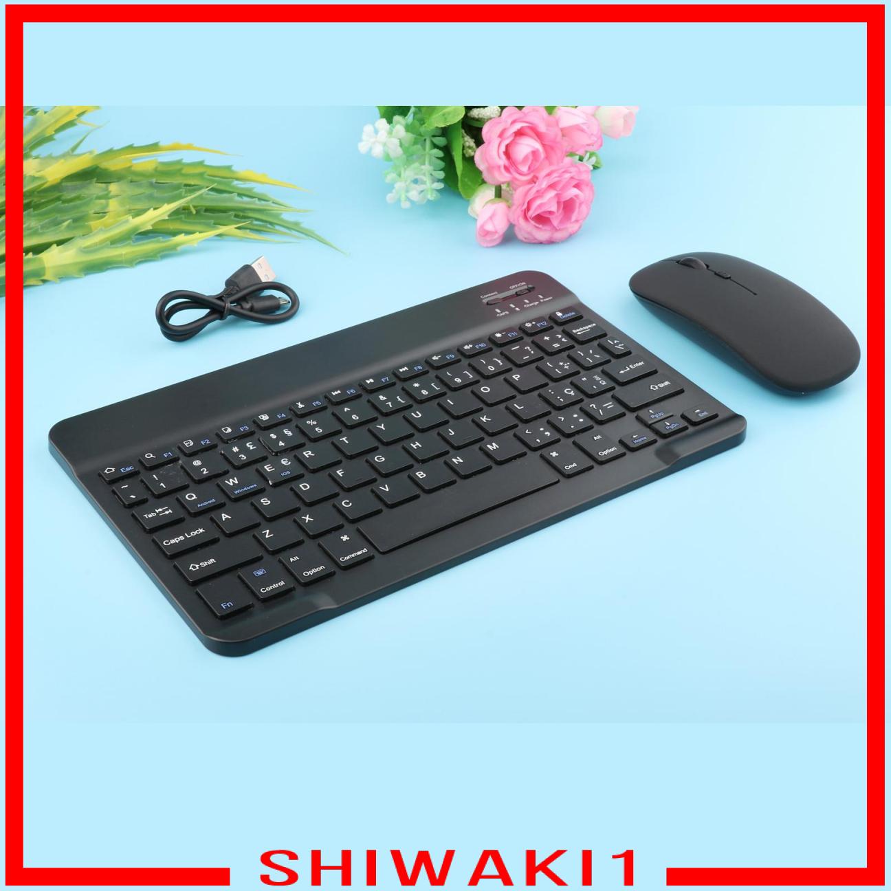 Bàn Phím Bluetooth Và Chuột 78 Phím Shiwaki1 Chuyên Dụng Cho Laptop