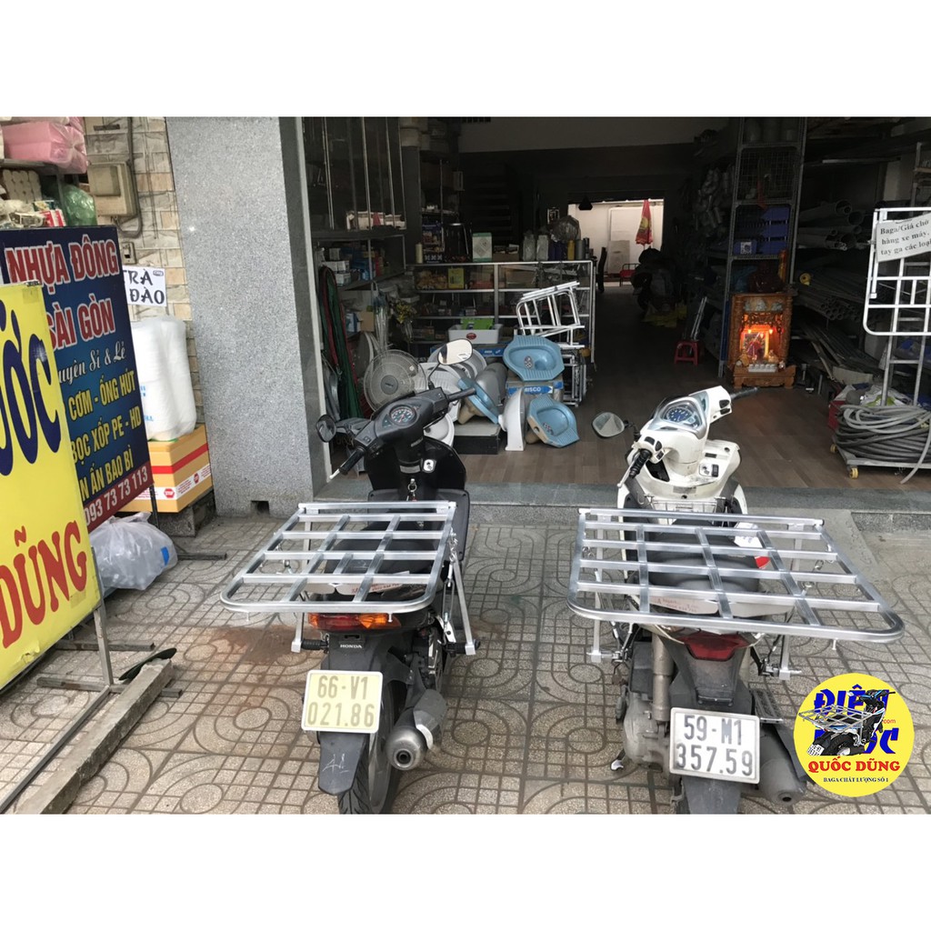 Giá chở hàng | Baga chở hàng xe tay ga đa năng thông minh (ngang 50 x dài 72)