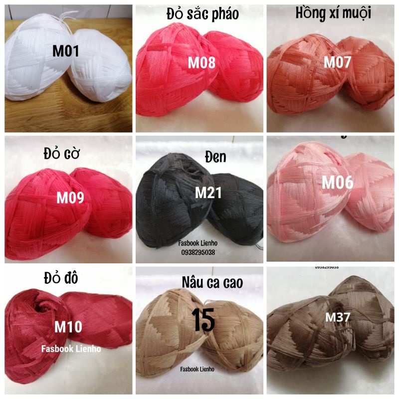 SỢI COTTON NHẬT CHẬP 8