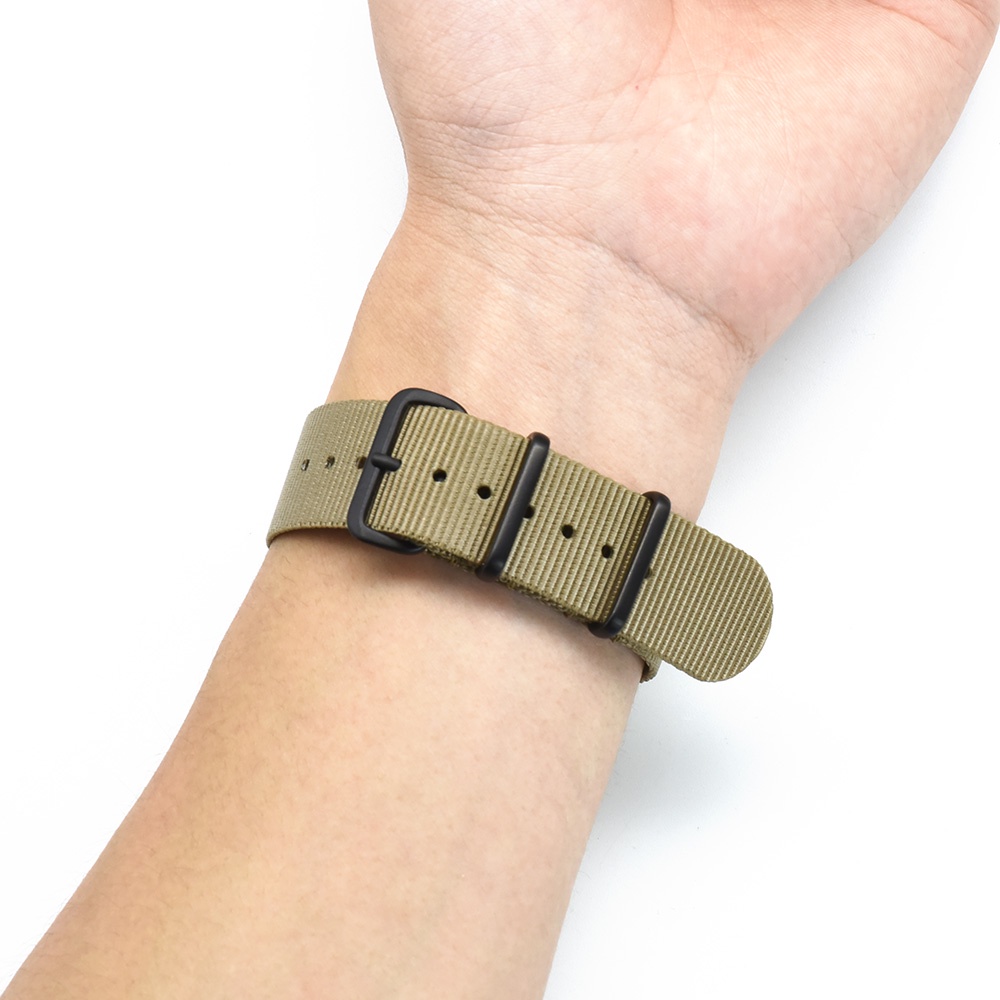 Dây Đeo Đồng Hồ Bằng Nylon 20mm 22mm Tháo Gỡ Nhanh Chất Lượng Cao Cho Nam Và Nữ