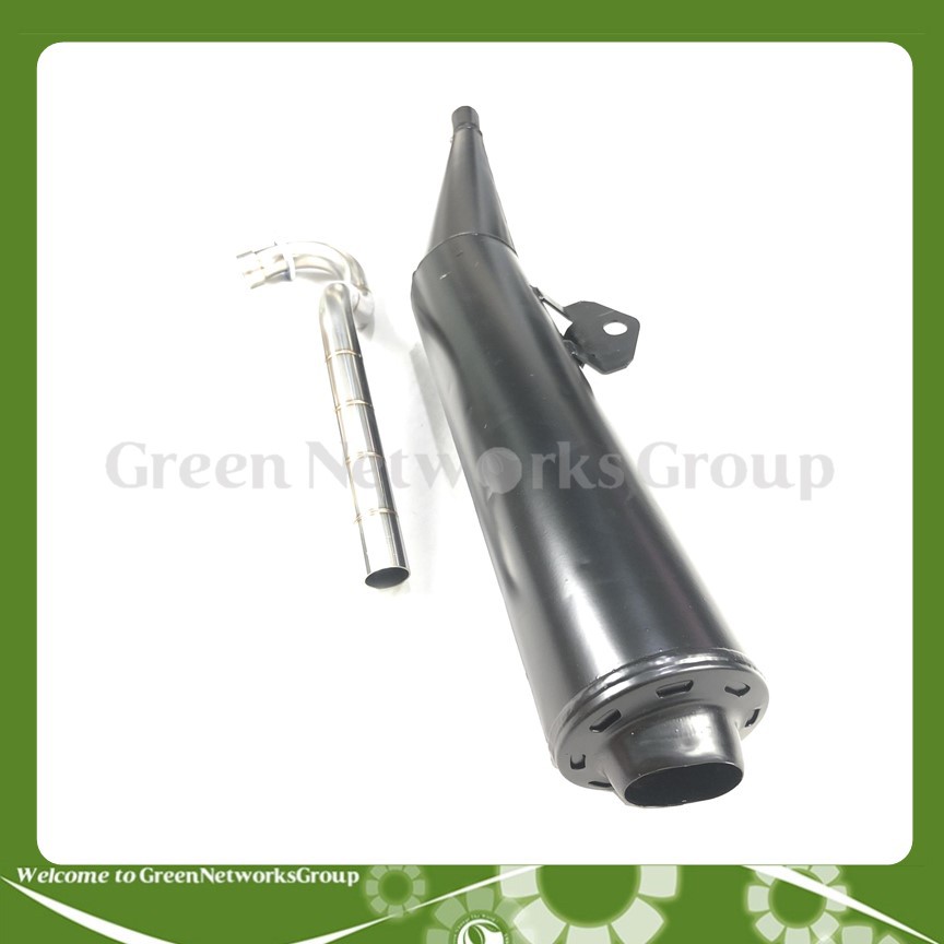 Bộ pô và ốp pô Spark cho xe Wave RSX 110 Greennetworks