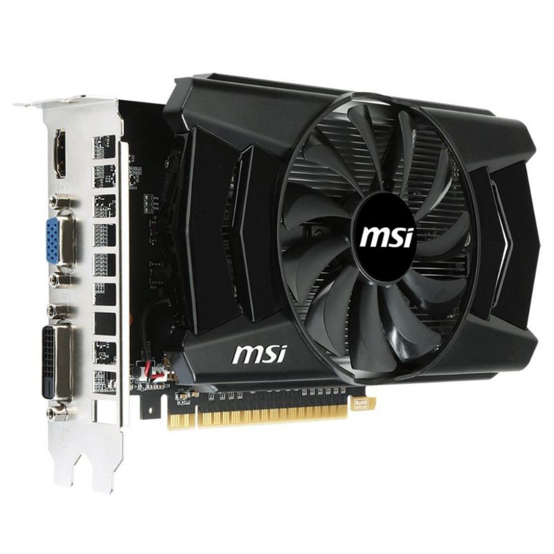 cad hình MSI 750ti 2G D5