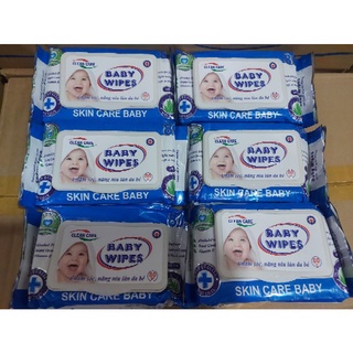 [ Combo 10 Gói ] Khăn Ướt Baby Wipes 80g.
