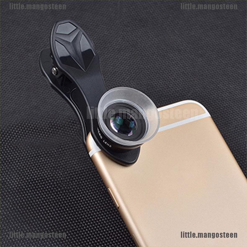 [Mango] 2In1 Clip-On Phone Lens 12X Macro+24X Super Macro Lens kit For Smartphones