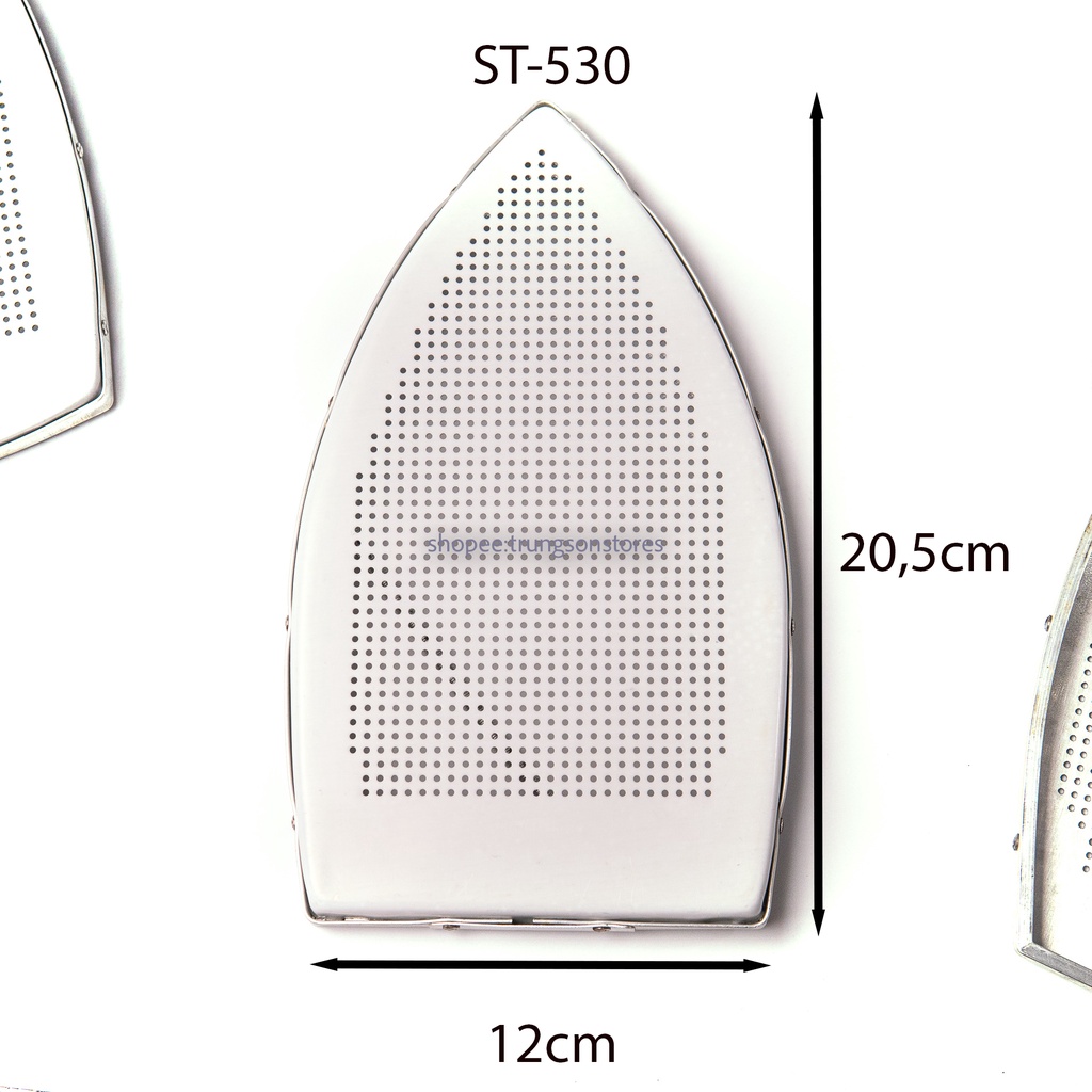 Đế lót ủi công nghiệp, mặt nạ bàn ủi ST-530 loại TEFLON DÀY