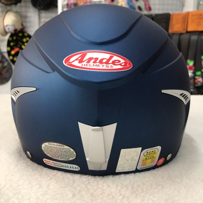 Nón bảo hiểm andes 126 kính trơn an toàn chăc chắn
