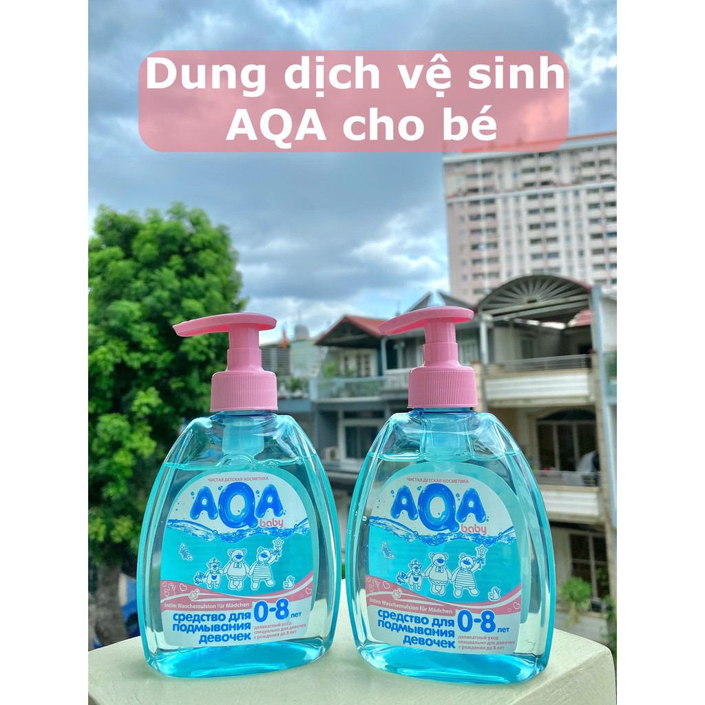 Dung dịch vệ sinh AQA Cho Bé
