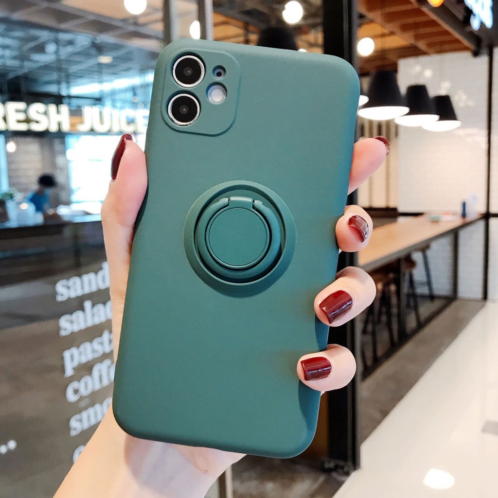 Ốp Lưng Silicon Dẻo Kèm Ring Có Lót Nỉ iP 6 Plus/.../12 Promax - Minh An Saigon [Part 1/2]