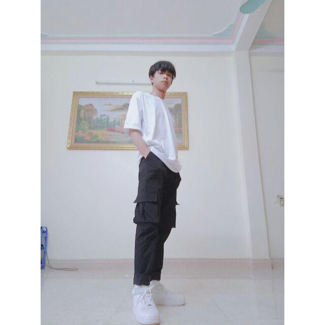 Quần Jogger Nam Nữ Túi Hộp Vải Kaki Chất Xịn Ống Bó Khỏe Khoắn HOT [LQ] | BigBuy360 - bigbuy360.vn