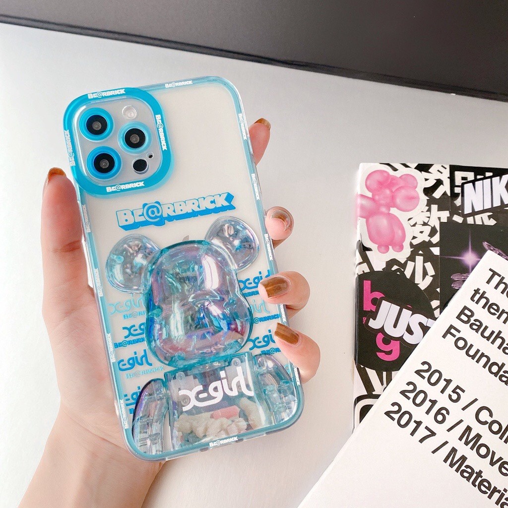 Ốp lưng iphone gấu trong 2 màu 7/8/se2020/xr/7plus/8plus/x/xs/xsmax/11/12/13